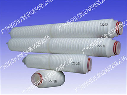 聚四氟乙烯(PTFE)折疊濾芯