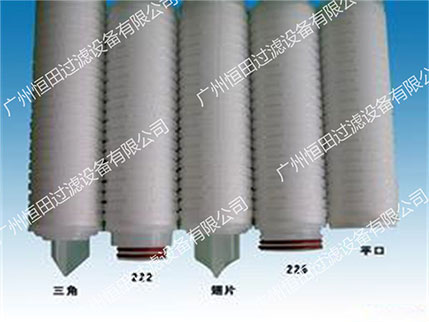 聚偏氟(PVDF)乙烯折疊濾芯